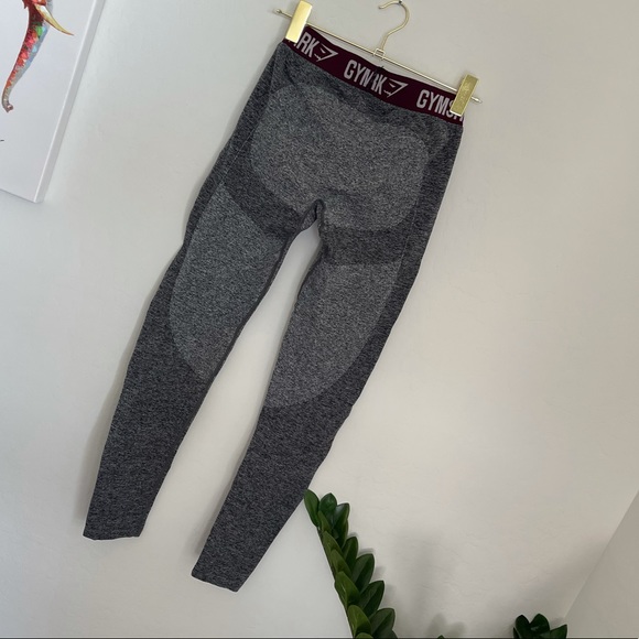Gymshark Flex Seamless Workout Leggings Sz M - Picture 5 of 7